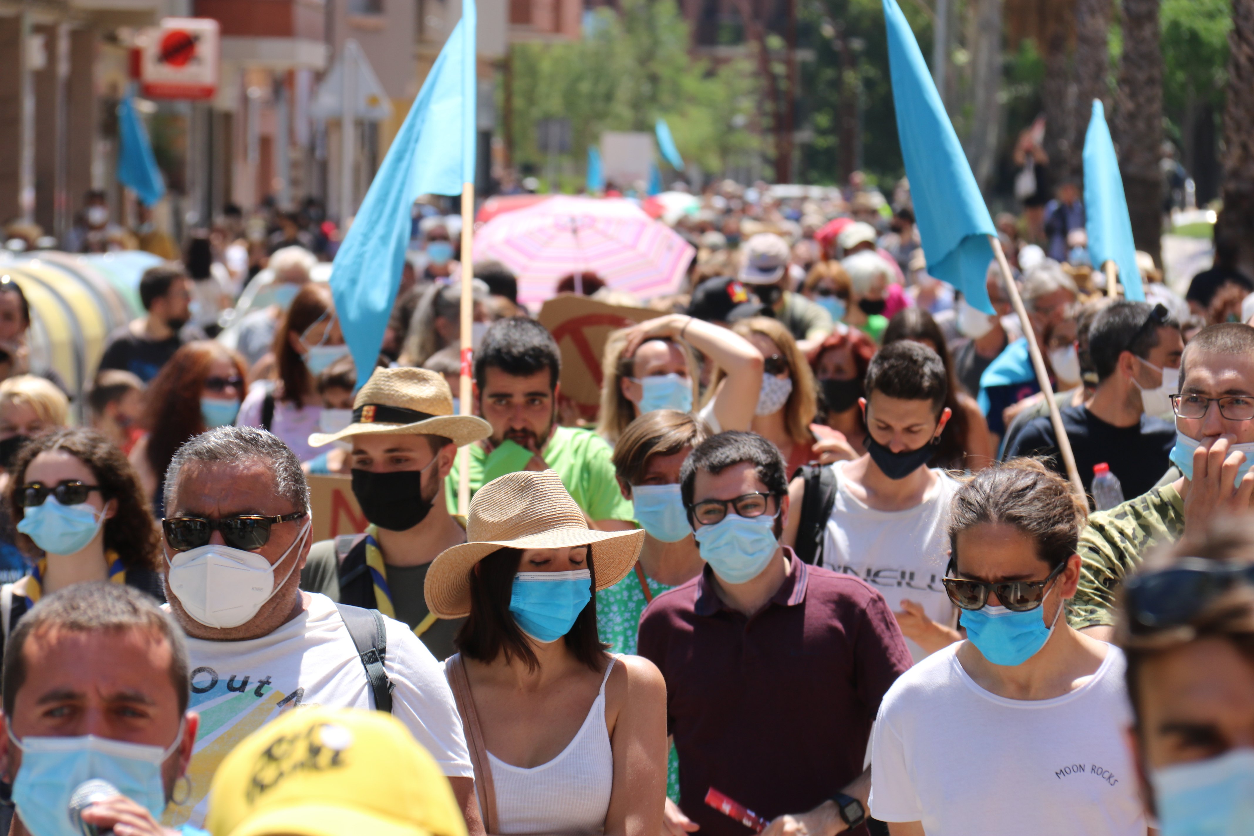 prat de llobregat ampliación aeropuerto manifestación protesta acn