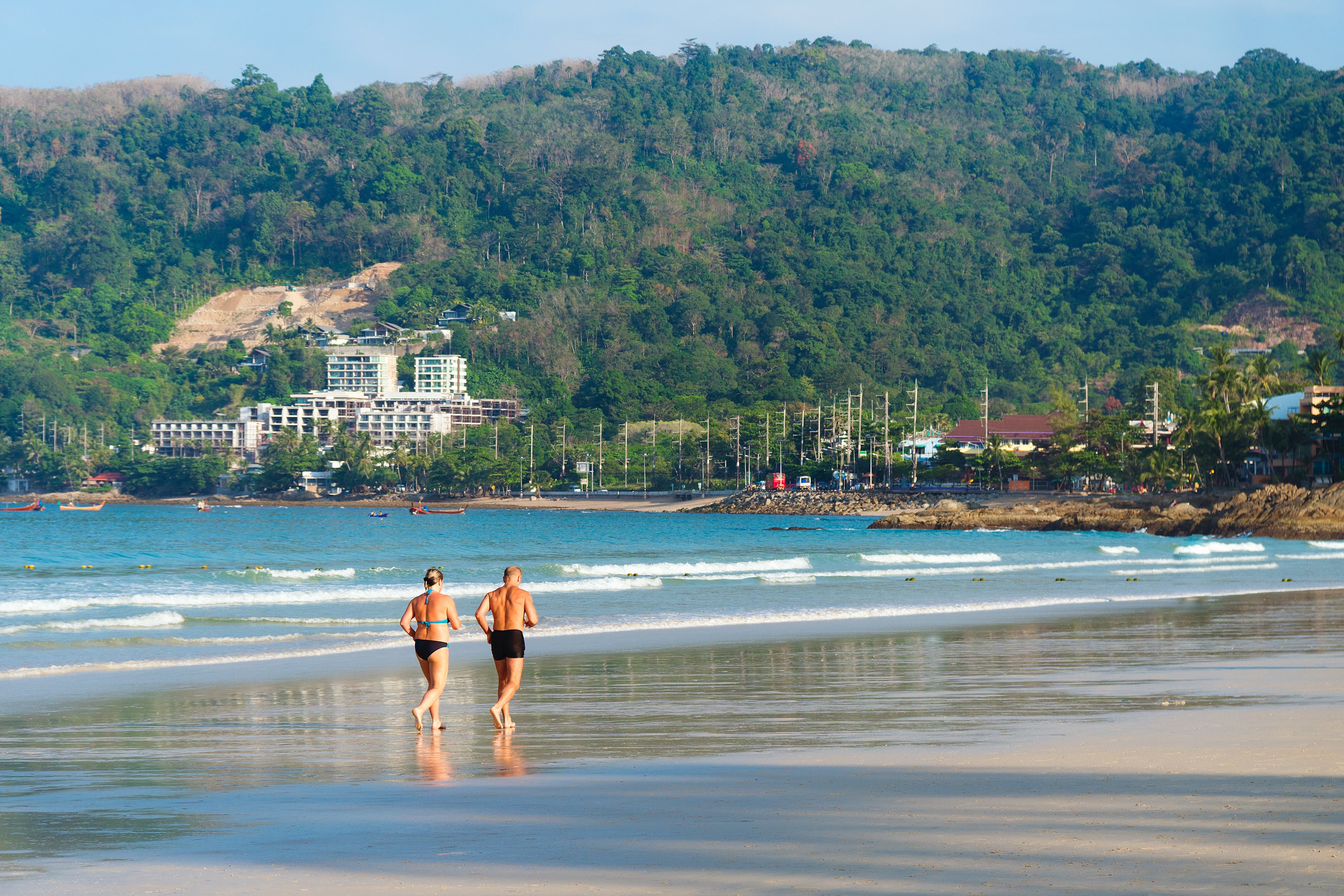 Corriendo playa