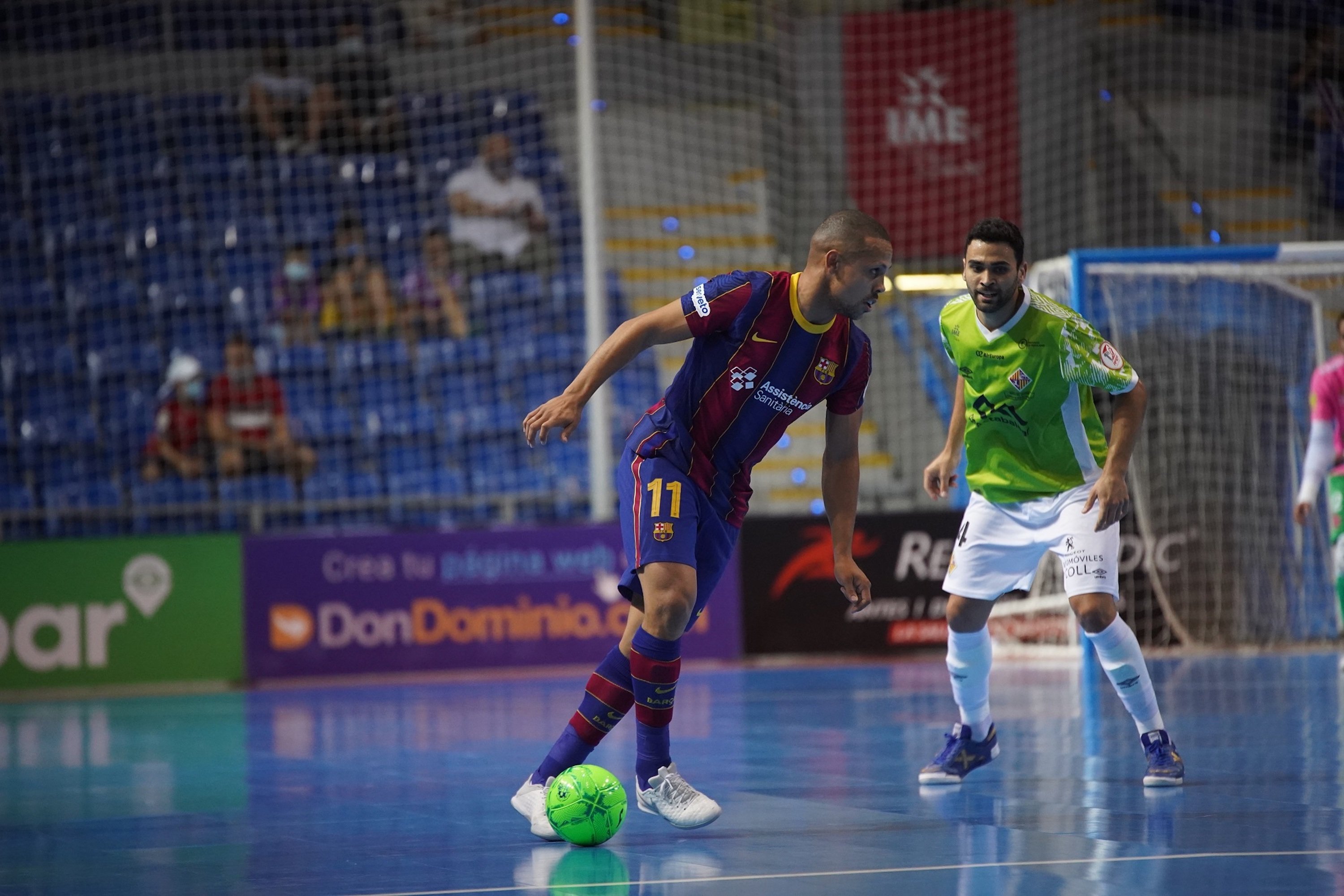 El Barça gana el primer partido de las semifinales (2-3)