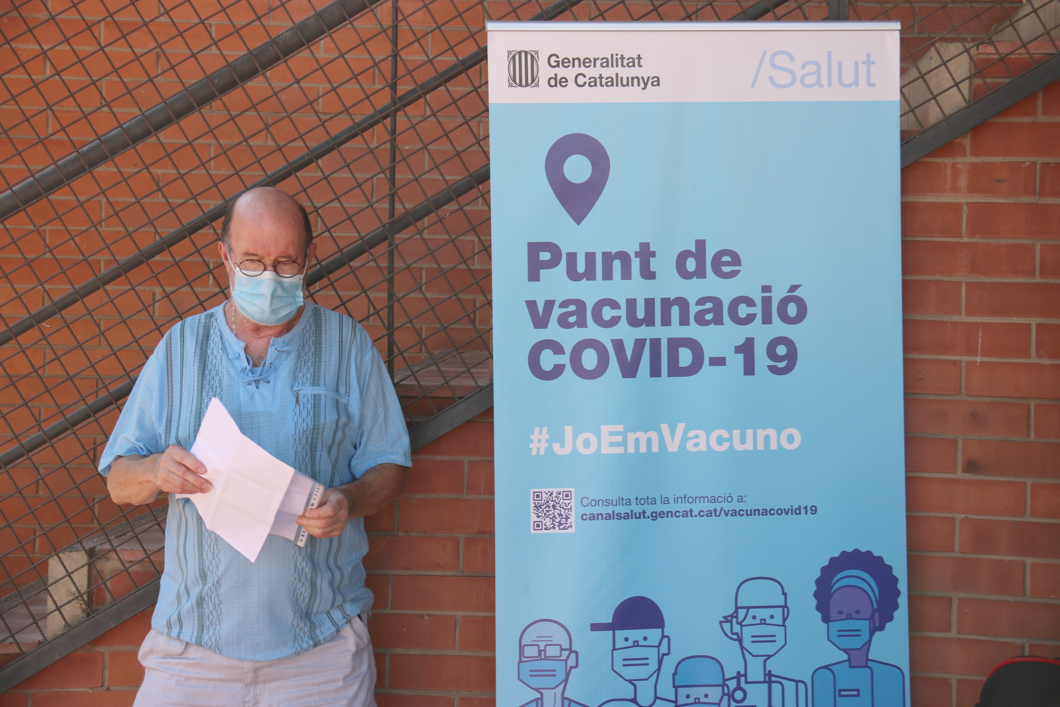 La Covid-19, estabilitzada a Catalunya amb un 42% de vacunats