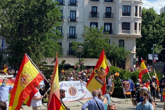 manifestacion madrid bandera preconstitucional nicolas tomas 2