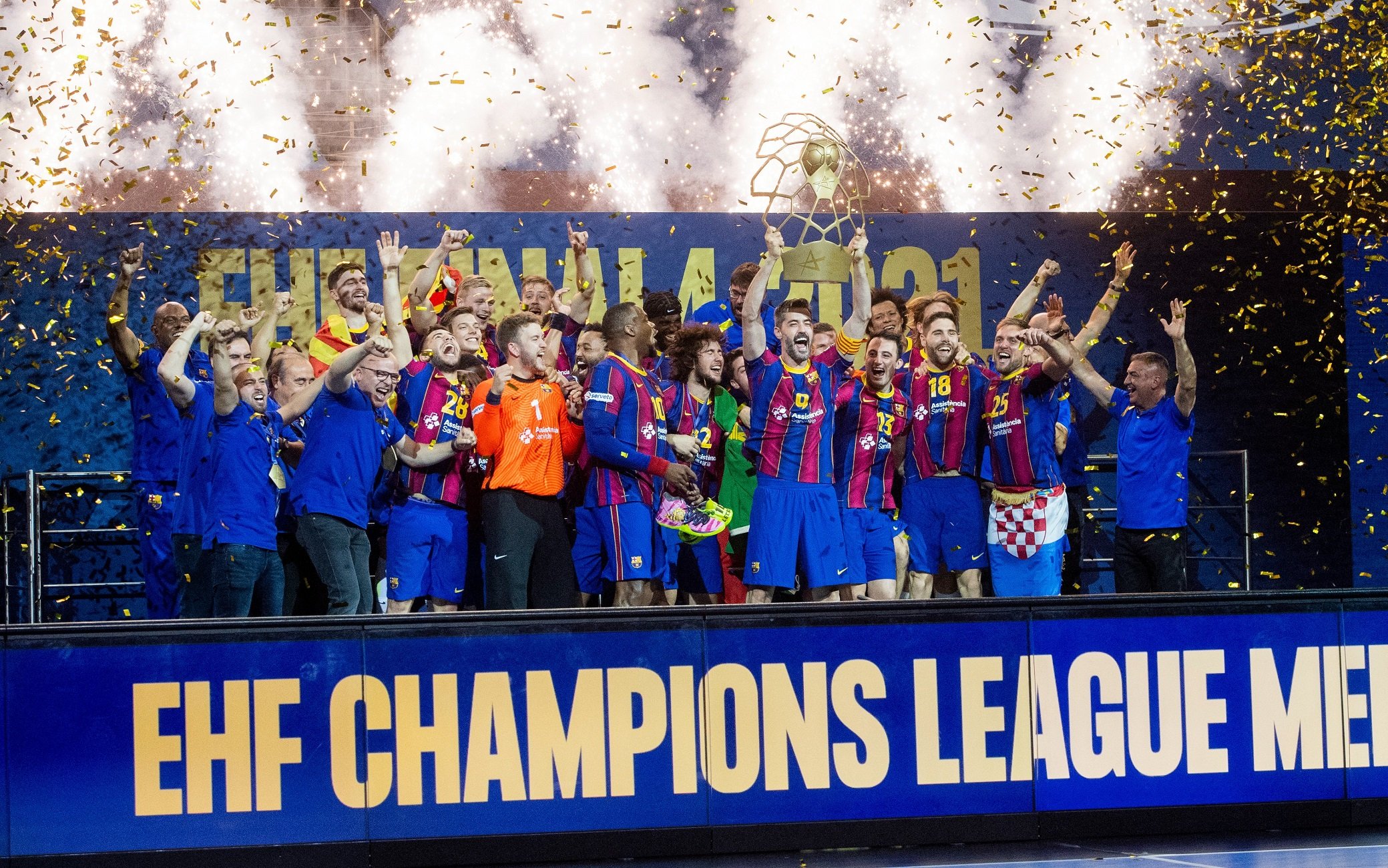 El Barça de balonmano gana la Champions League y completa la temporada perfecta