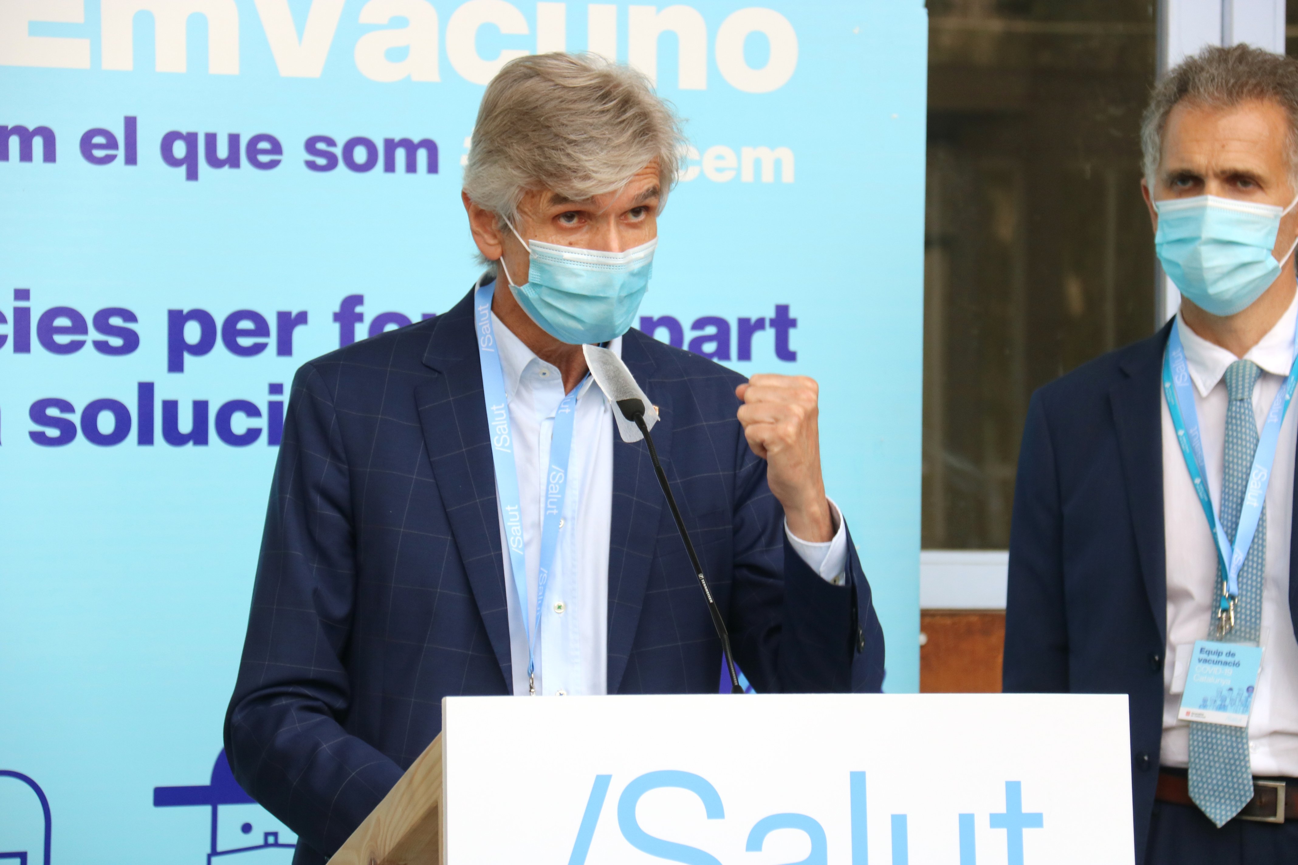Argimon pide a Sanidad revisar el uso de la mascarilla en España