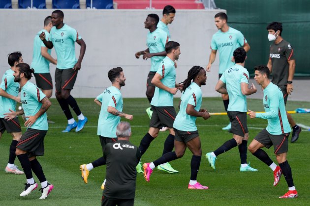 Cristiano Portugal entrenamiento EFE