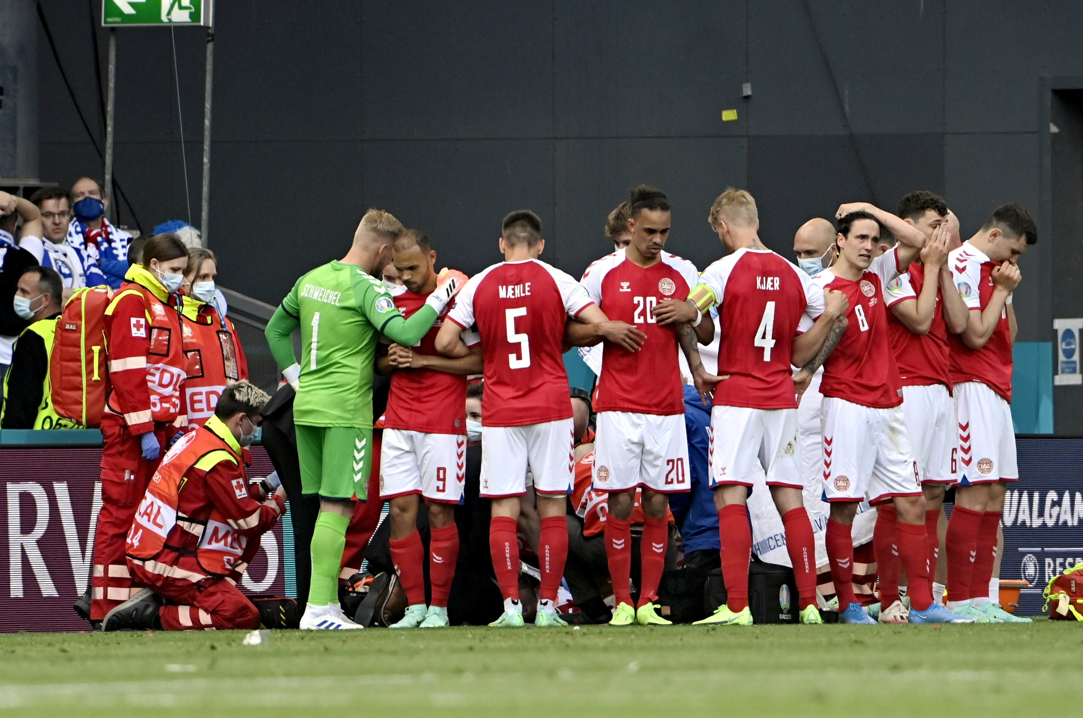 Dinamarca, indignada con la actitud de la UEFA tras el desplome de Eriksen