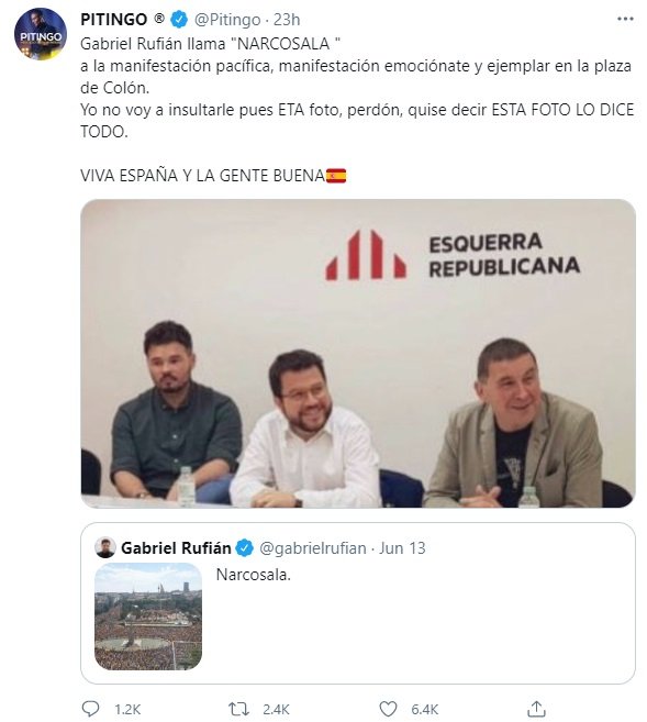 pitingo gabriel rufian narcosala