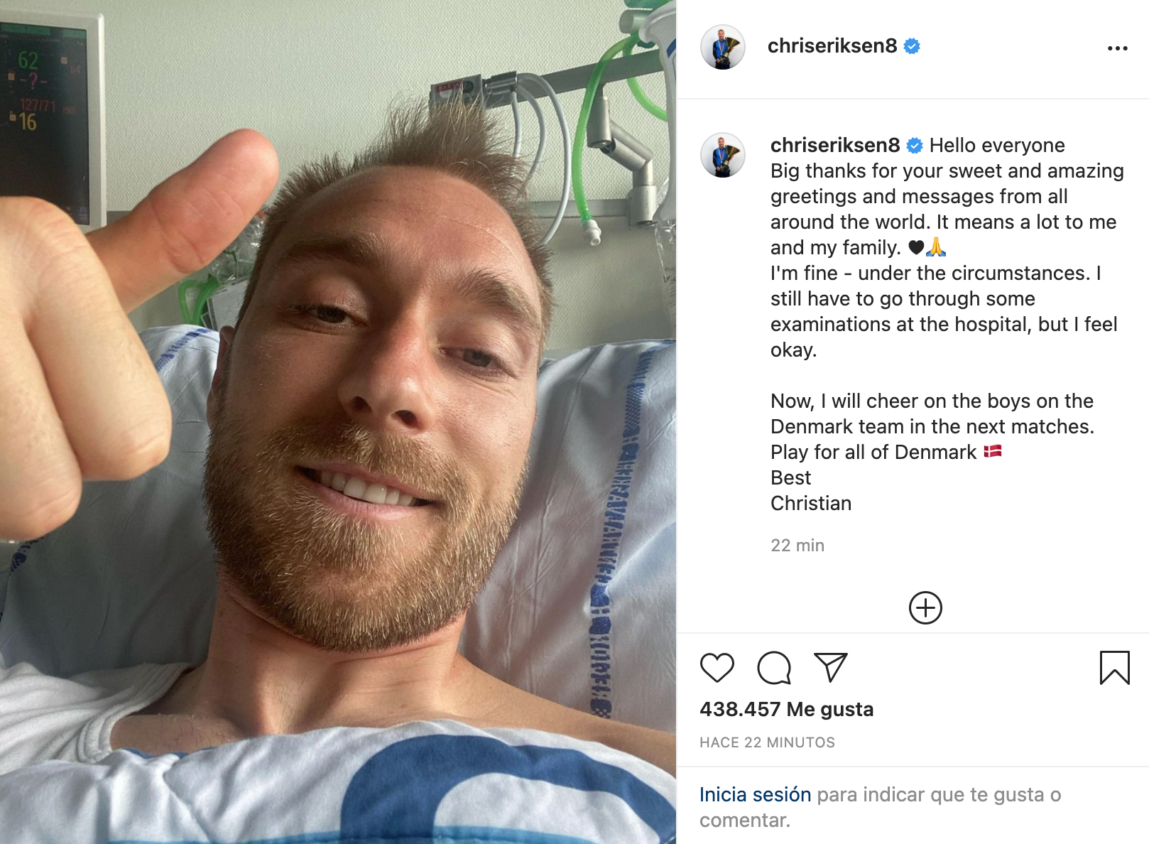 INSTAGRAM Eriksen