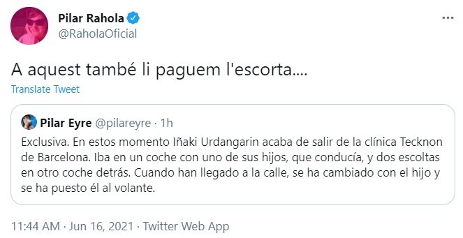 escolta rahola eyre urdangarin