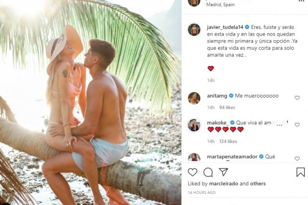 Perfil d'Instagram de Javier Tudela