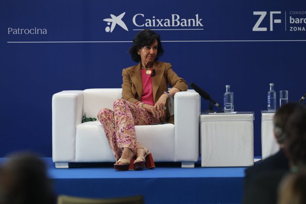 Reunion Cercle Economia Ana Botín Álvarez-Pallete Telefónica Isla Inditex Marc Puig / Sergi Alcàzar