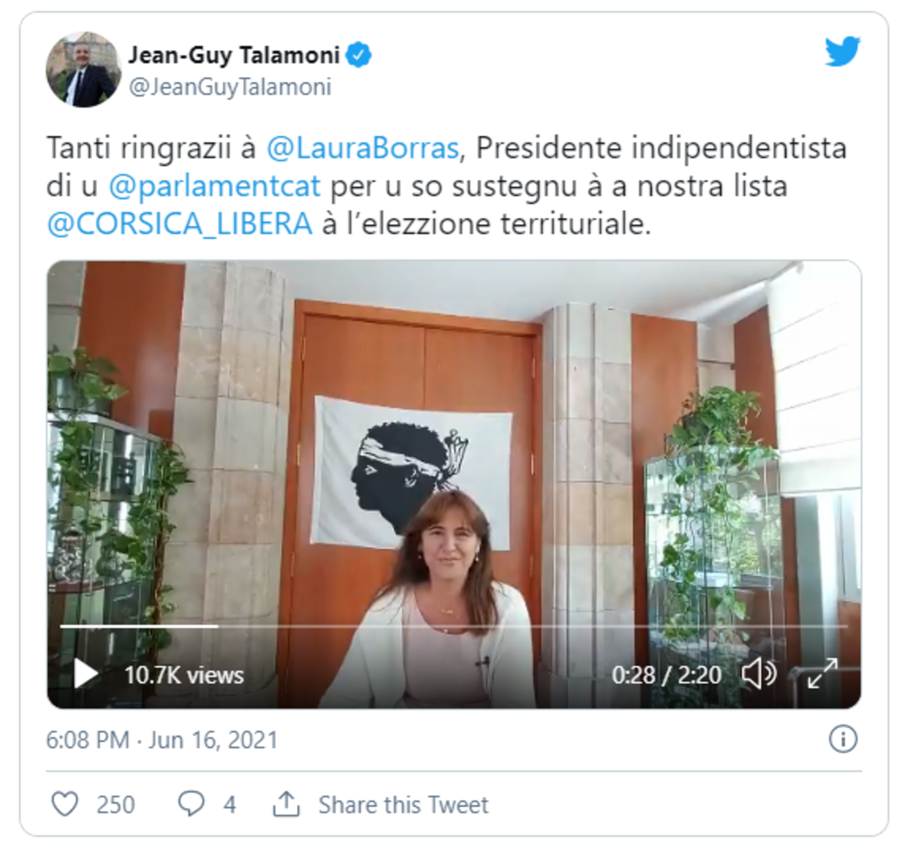 TUIT LAURA BORRAS