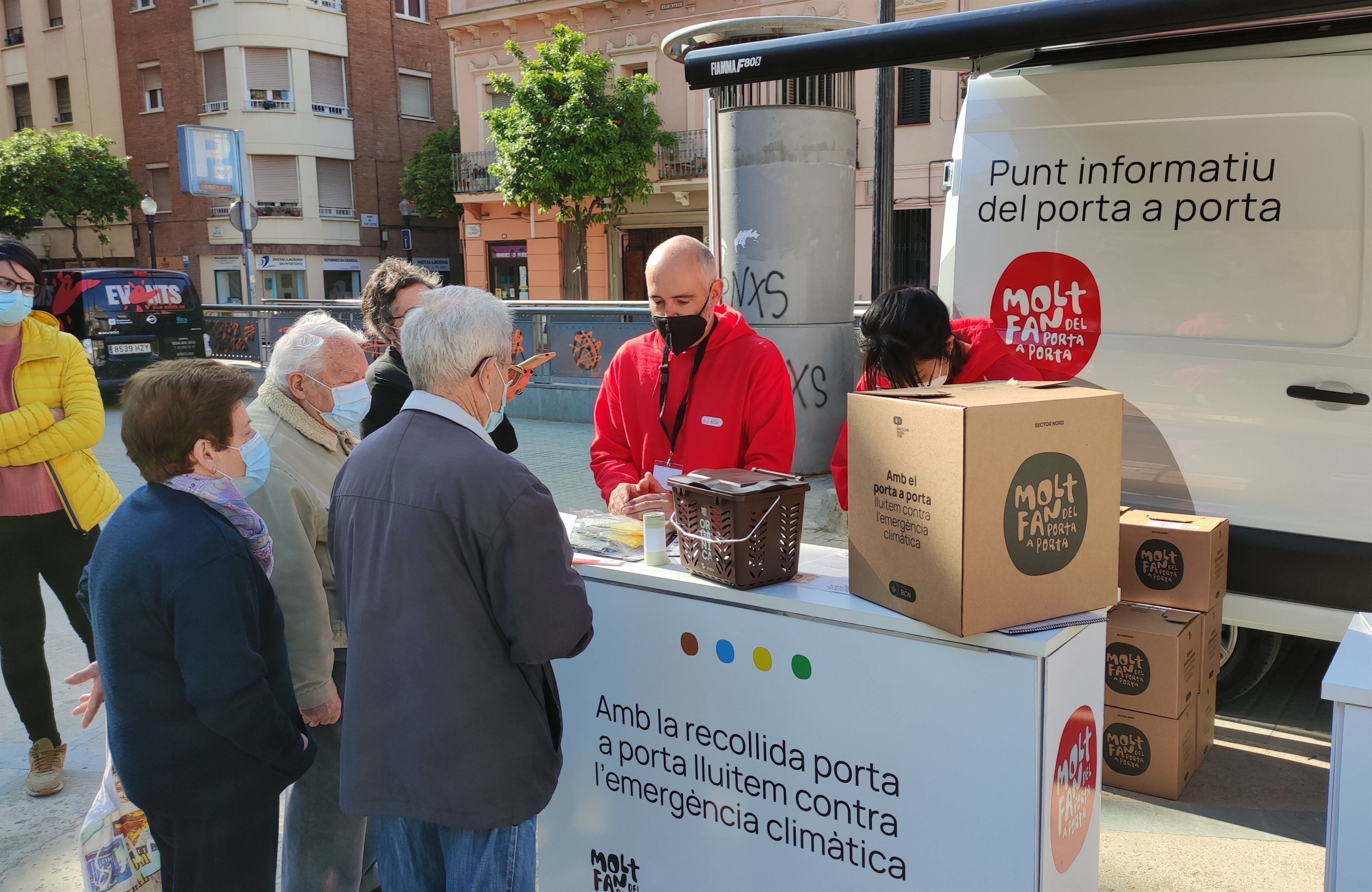 Efecte Sant Andreu: el porta a porta a Horta podria endarrerir-se