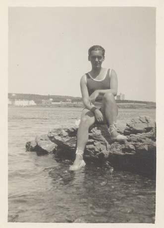 Federico García Lorca en Cadaqués, el verano de 1927. Archivo de la Fundación Federico García Lorca. Centro García Lorca. Granada.