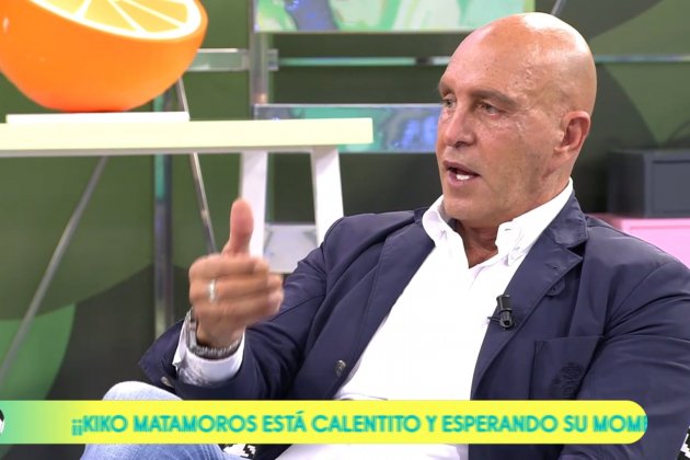 Kiko Matamoros enfadado Telecinco