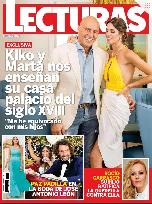 Portada Lecturas Kiko Matamoros