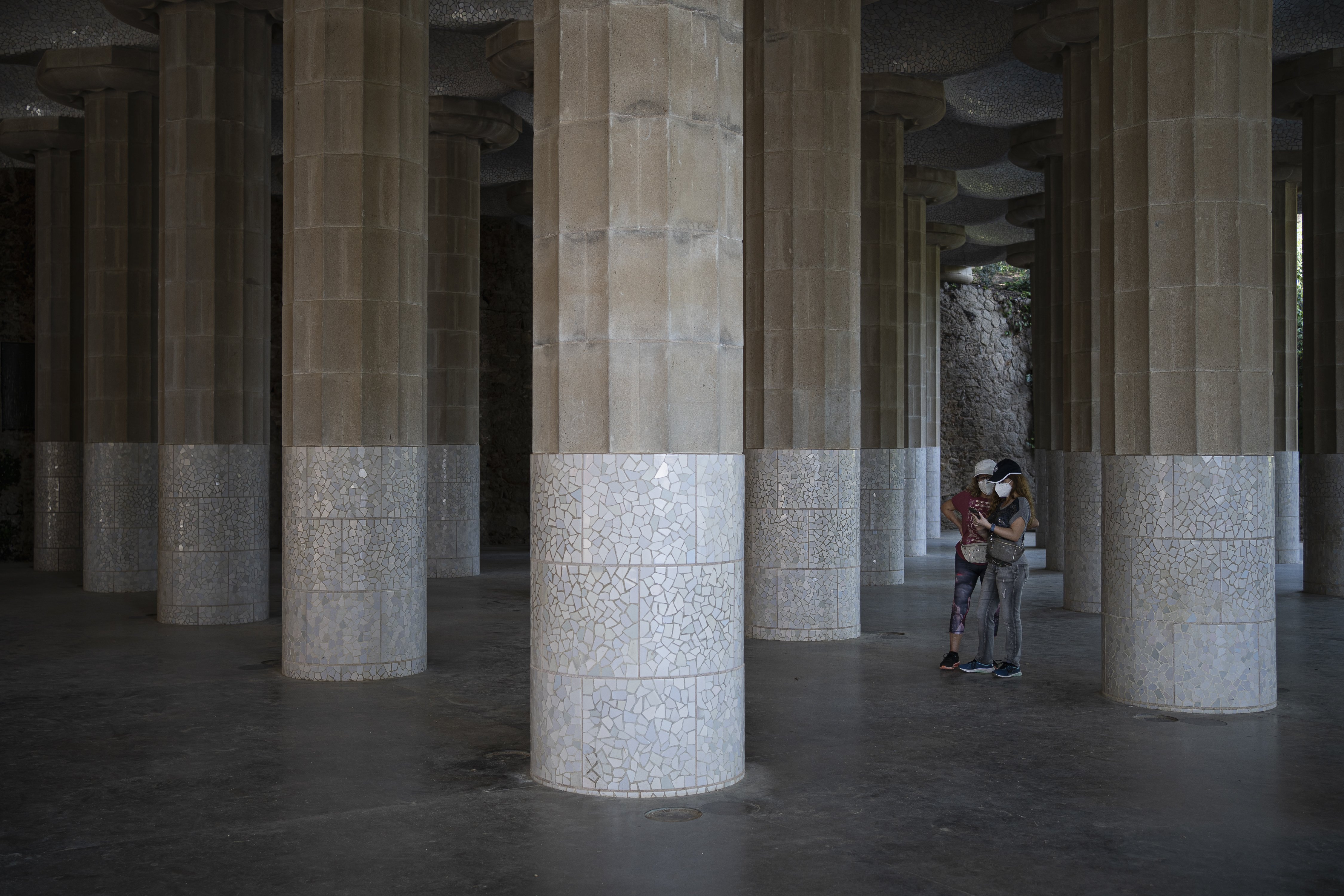 Columnas del Park Güell