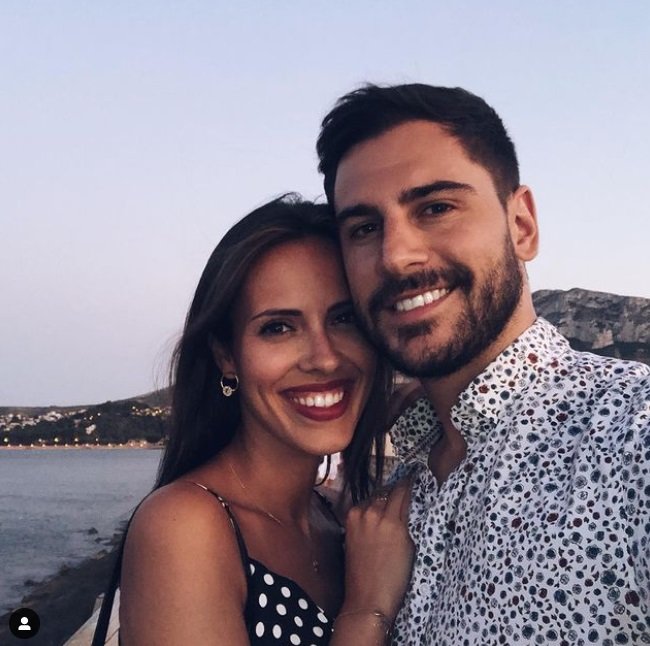 sandra diaz y novio