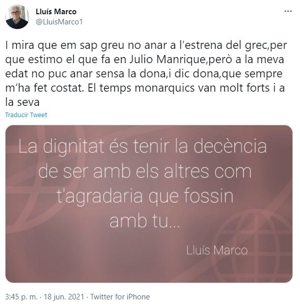 Lluís Marco contra Ada Colau pel Grec 2