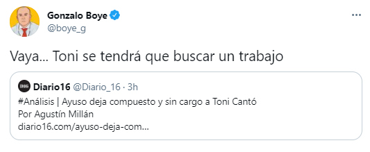 tuit gonzalo boye isabel diaz ayuso toni lado