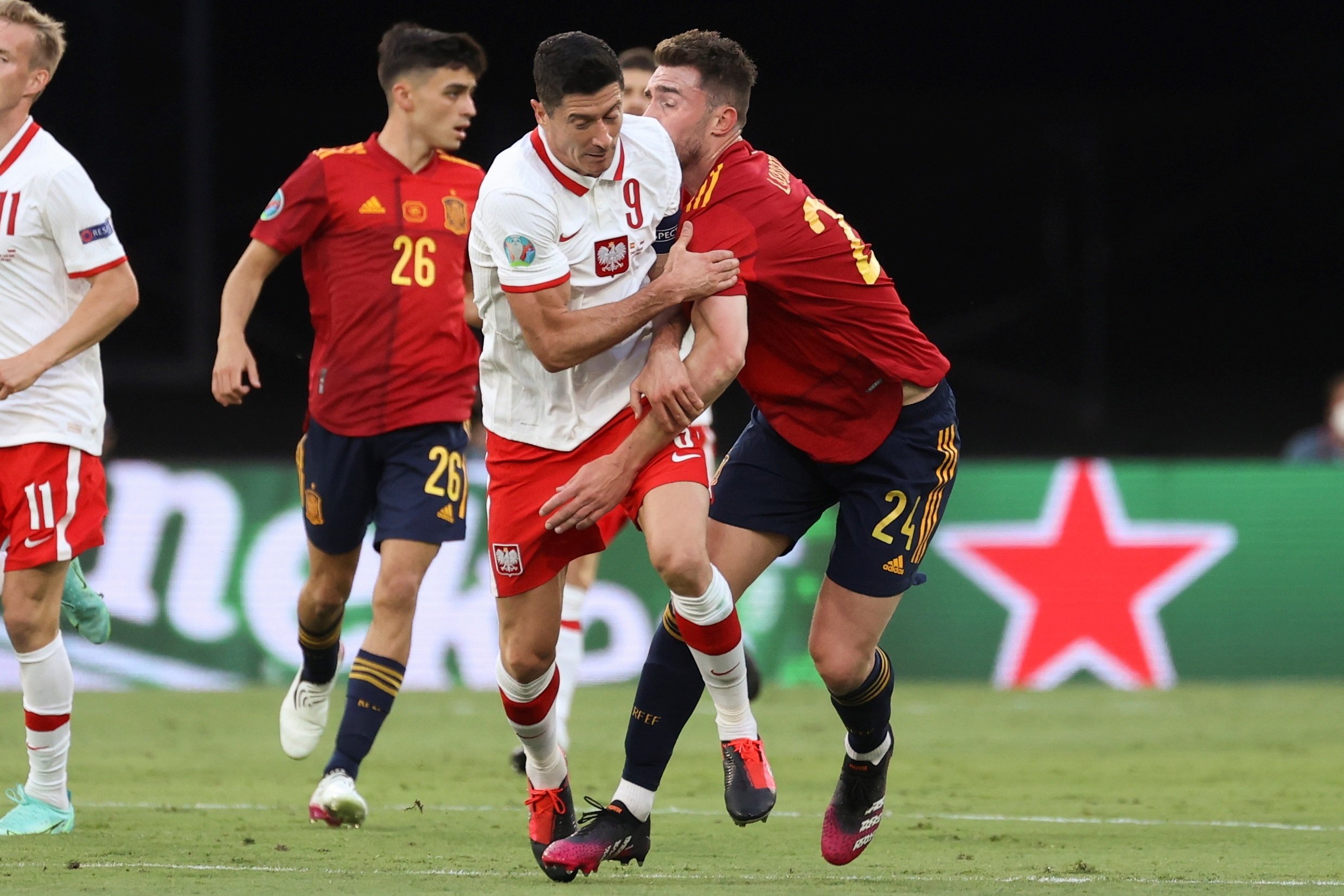 Espanya-Polònia, de l'Eurocopa: resultat, resum i gols