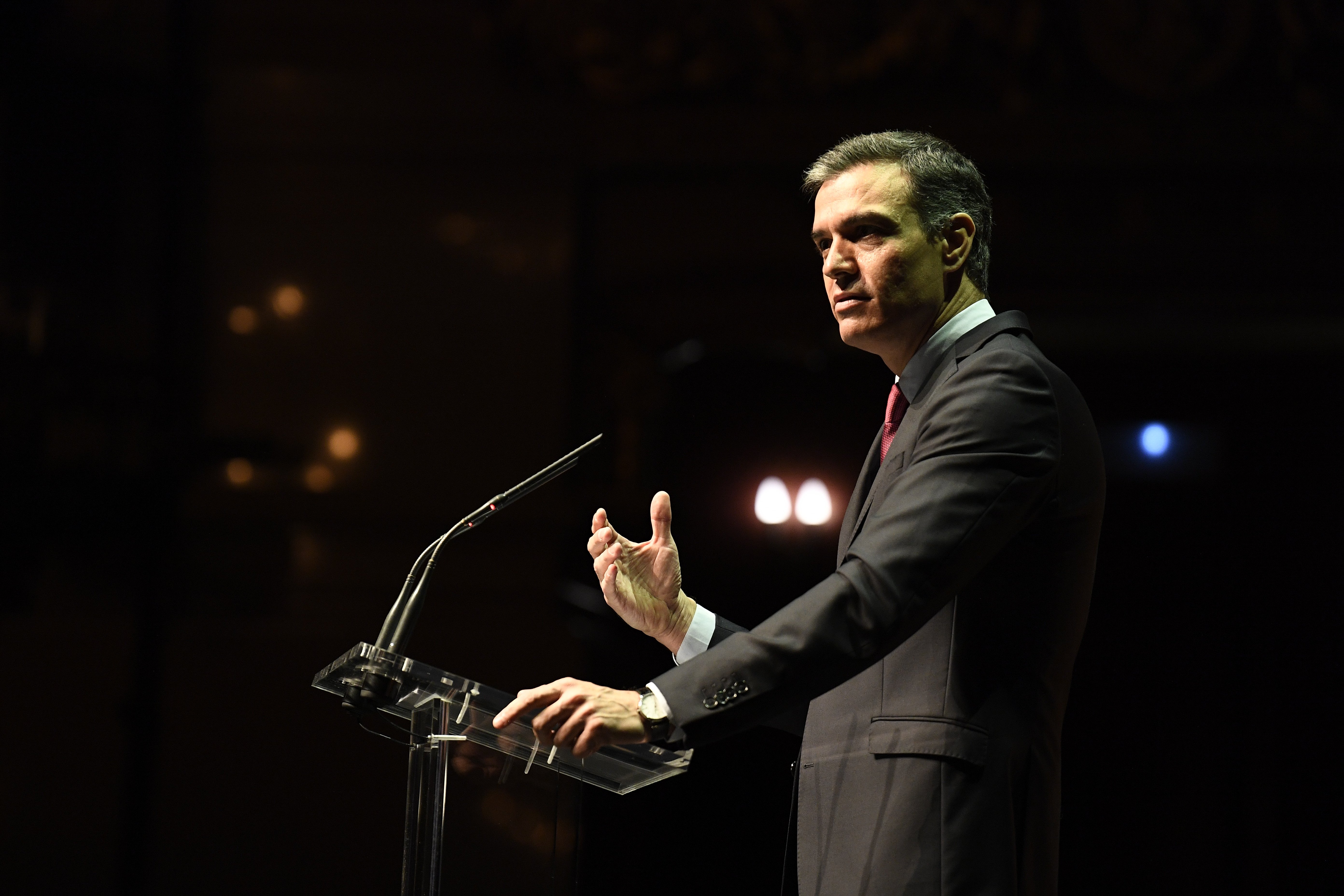 Galería |¿Quién estaba en la platea del Liceu durante el discurso de Sánchez?