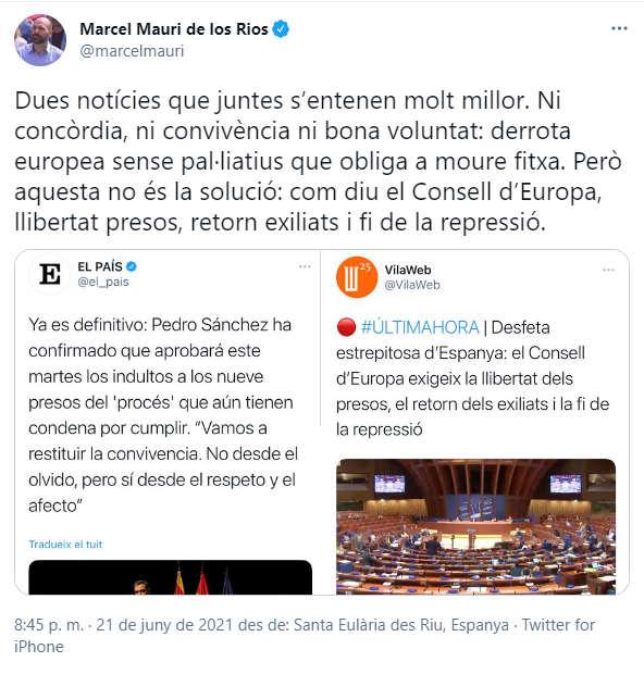 TUIT MARCEL MAURI CONSELL EUROPA