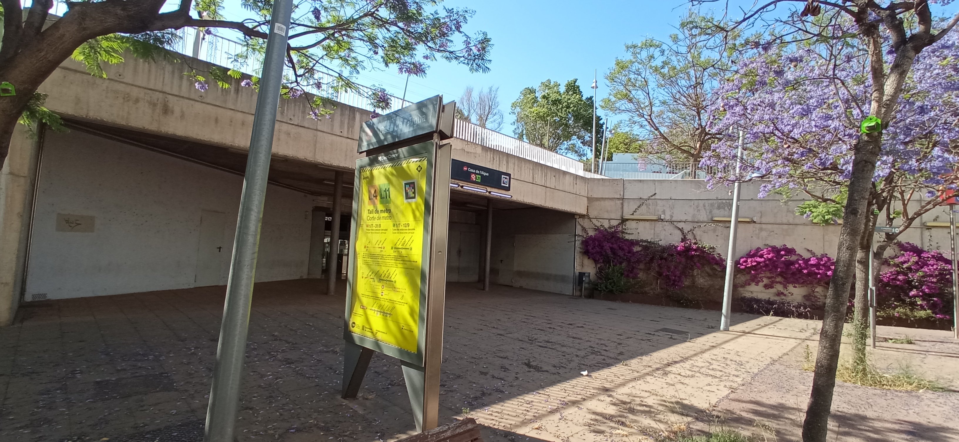 Obras de verano en el Metro: la L-11, cerrada hasta mediados de septiembre