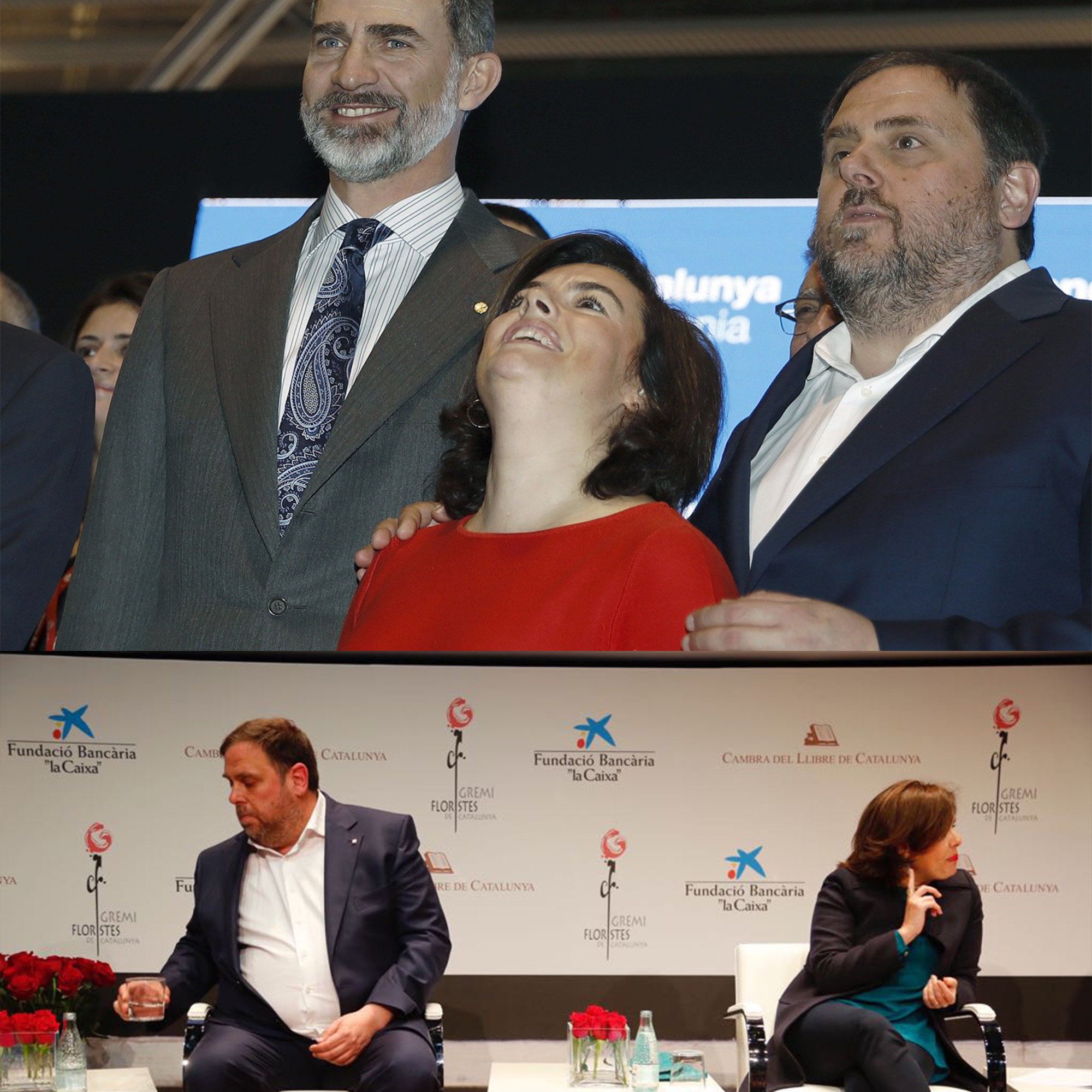 Junqueras i Soraya, del frec a la indiferència