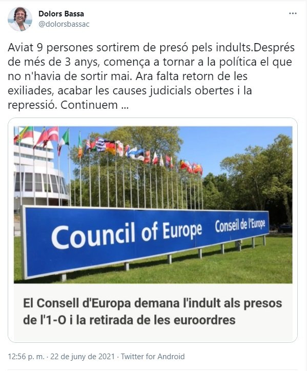 TUIT indults Dolors Bassa