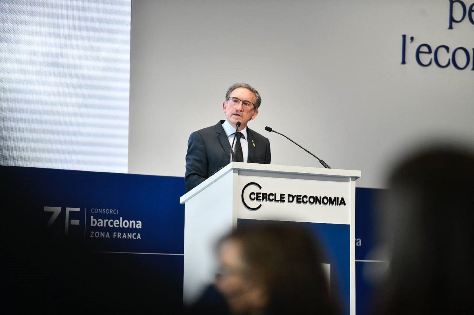 Conseller Economia govern Jaume Giró Cercle Economia - Julio Díaz