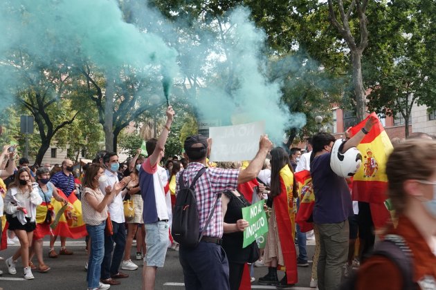 manifestacio indultos vox artos barcelona - mar acero
