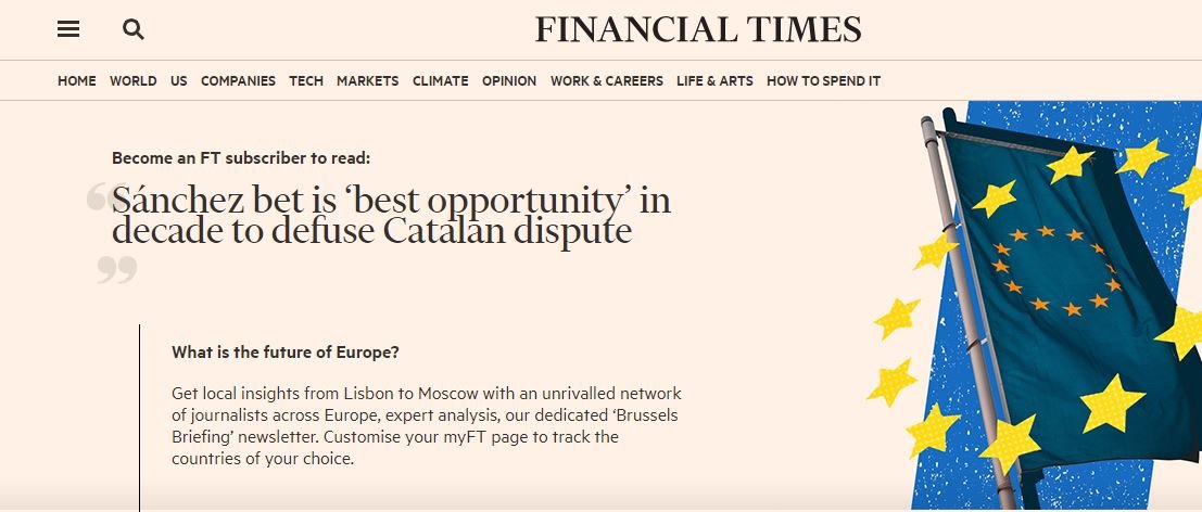 Financial times indultos