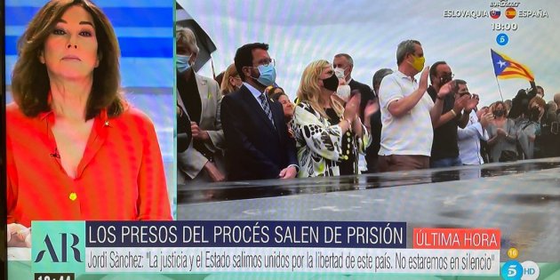 Ana Rosa Quintana presos políticos Telecinco