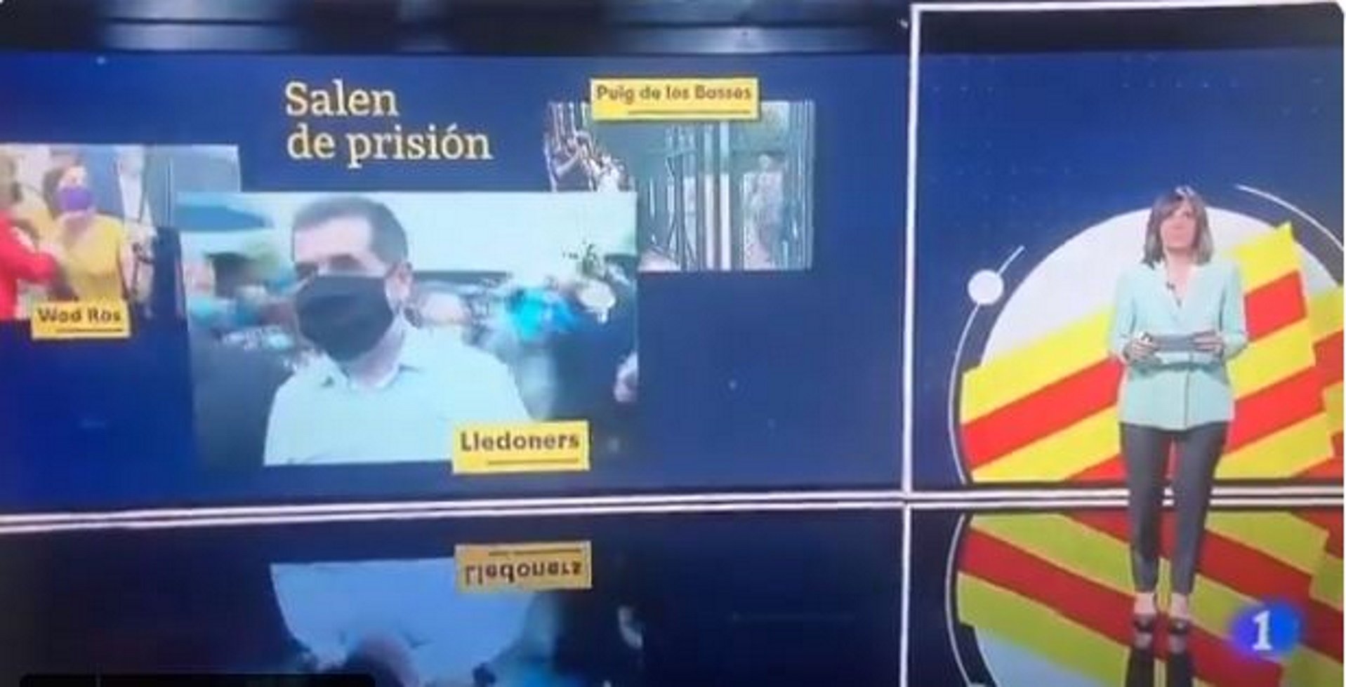 Escándalo: gritos de 'Viva España" en TVE cuando informaba de los presos