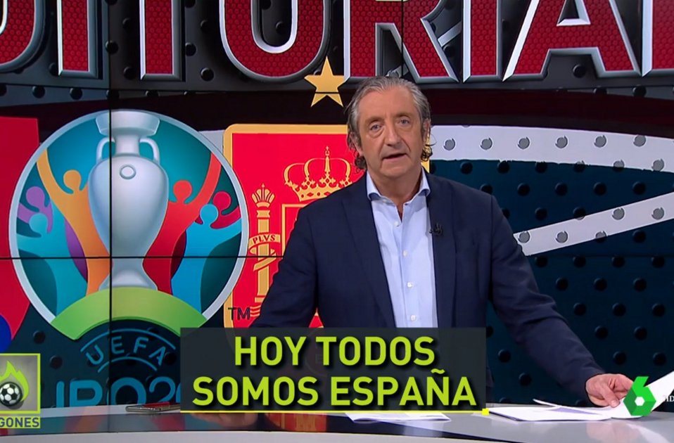 Josep Pedrerol arenga España Jugones Josep Pedrerol arenga España Jugones