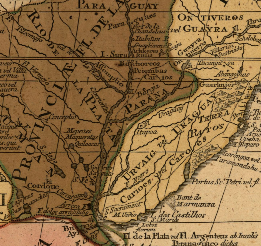 Rocamora inicia la colonització del riu Uruguai