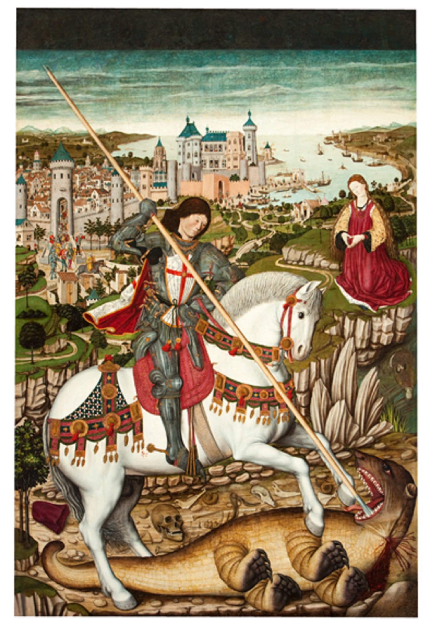 Sant Jordi, la princesa y el dragón: El mito, la nación y el enemigo