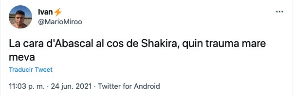 tuit abascal shakira