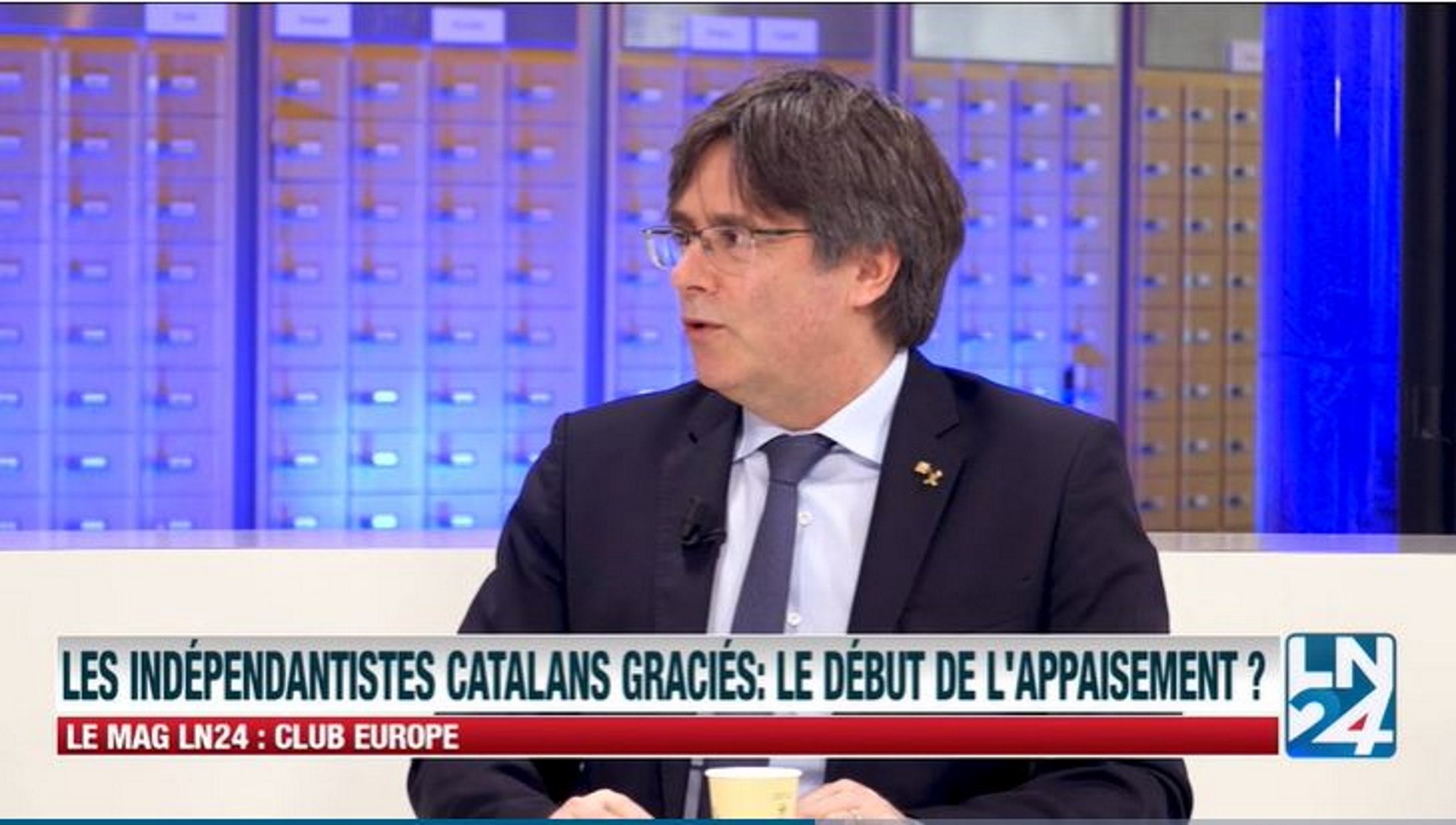 Puigdemont desmonta el argumentario de Sánchez en la TV: "Europa lo fuerza"