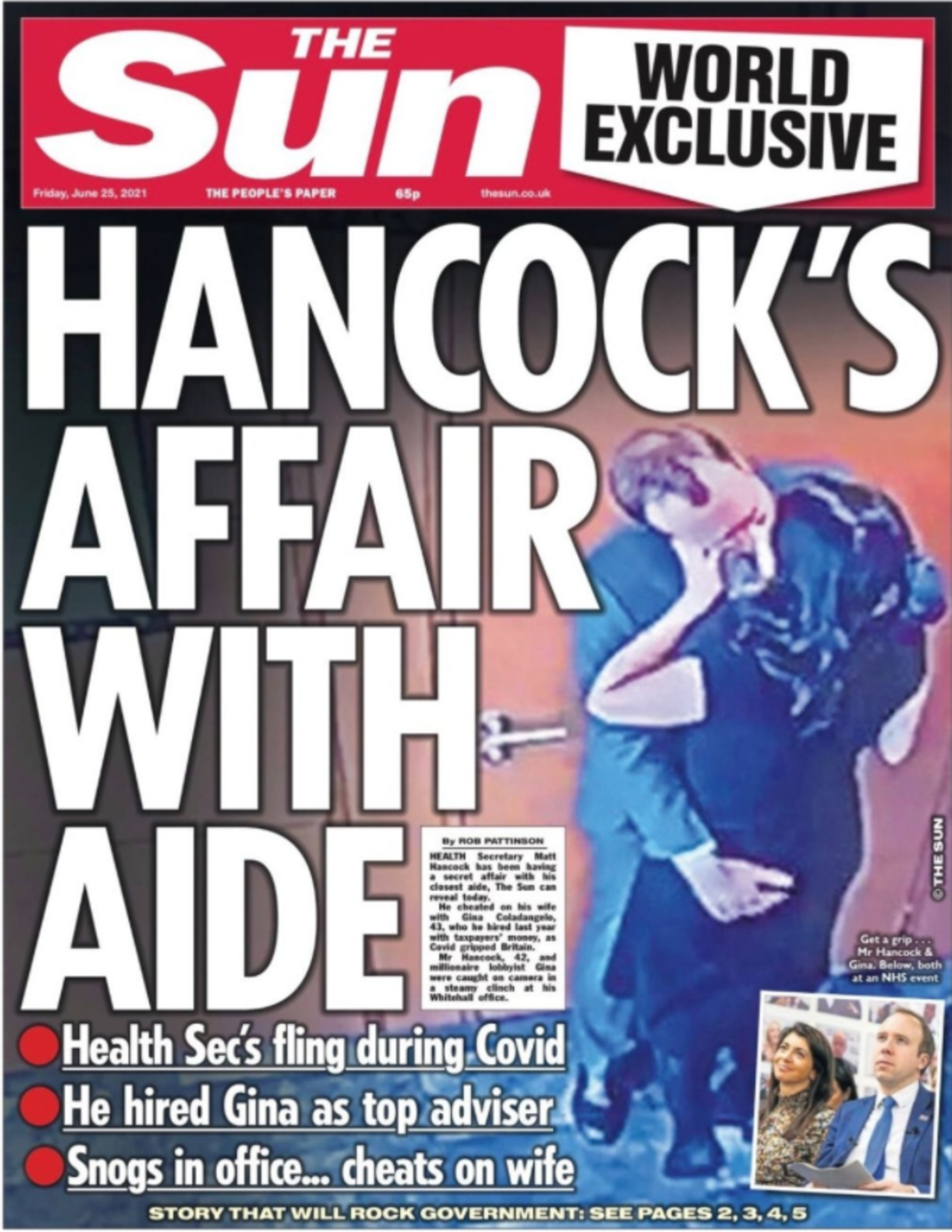 portada de the sun