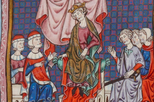 Representación coetánea de Jaime II. Fuente Wikimedia Commons