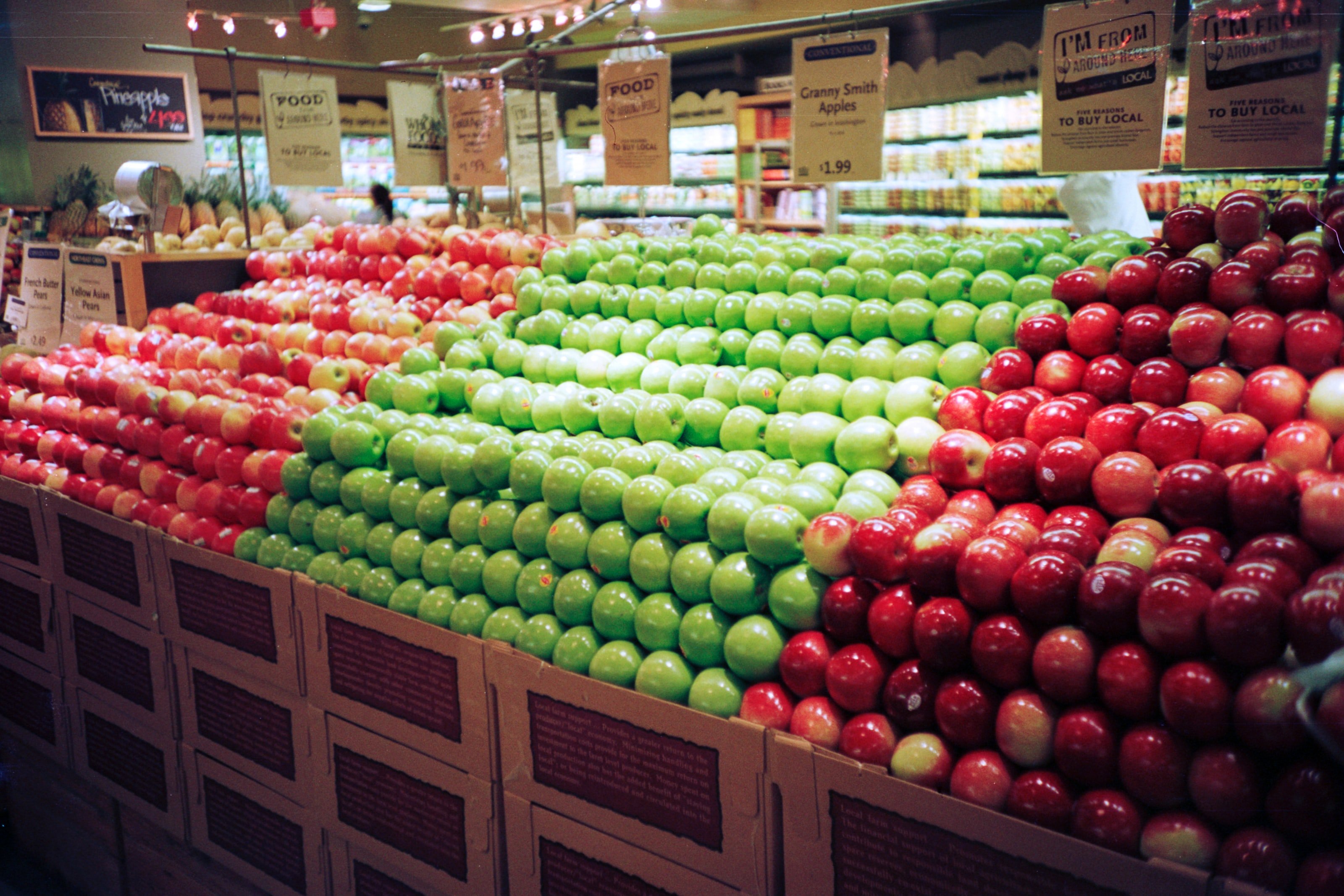 Lineal de manzanas