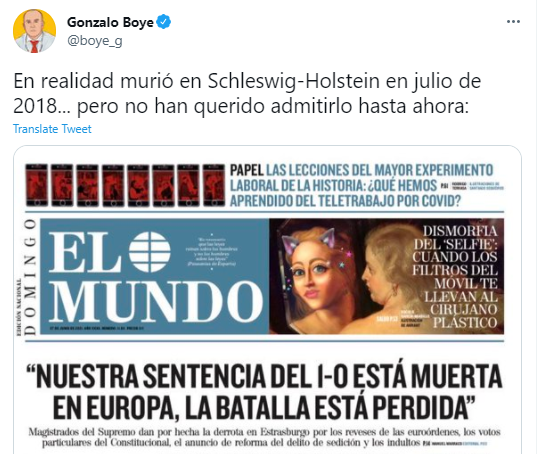 TUIT gonzalo boye sentencia 1 o europa