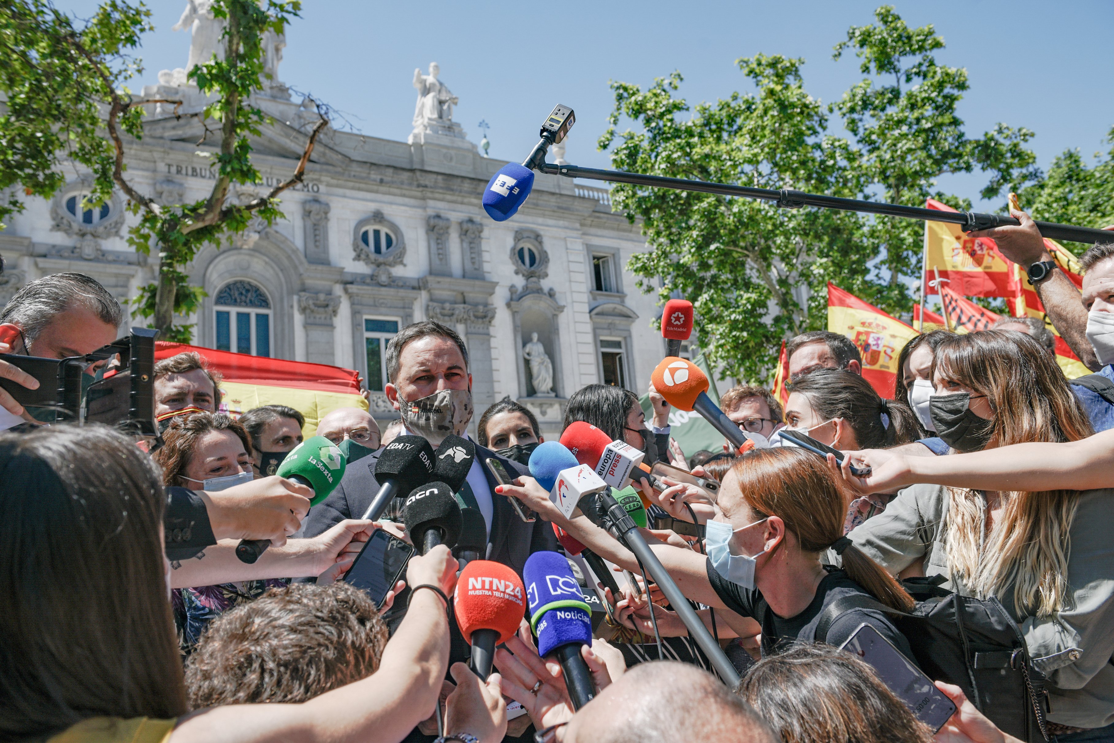 Ceuta debatirá declarar Abascal 'persona non grata'