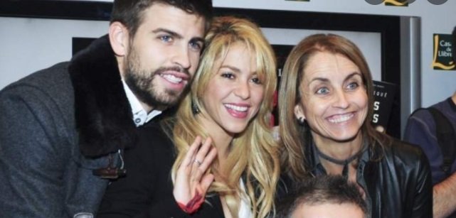 shakira pique y suegra