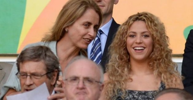 shakira y suegra