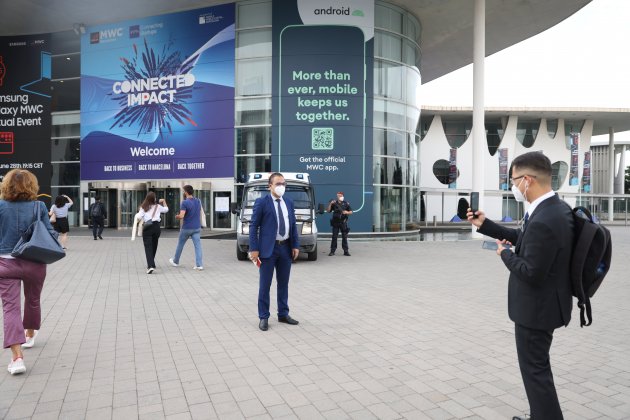 Ambiente asistentes Mobile World Congress Sergi Alcàzar 