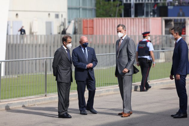 rey felipe vi llegada mobile 2021 - sergi alcàzar