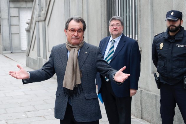 Artur Mas al Tribunal de comptes judici 9-N EFE