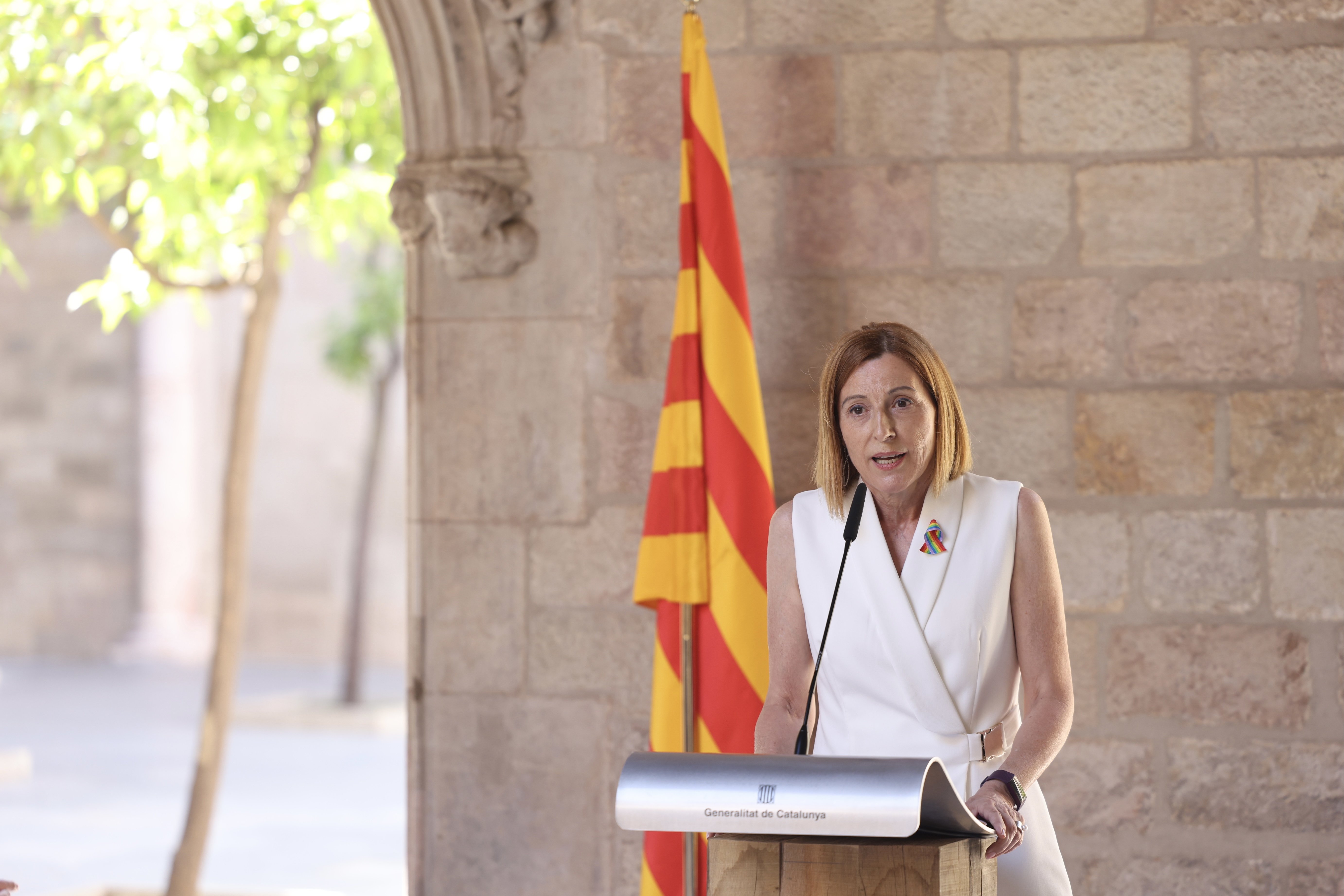 Forcadell, sobre el diálogo: "Dejemos la unilateralidad para más adelante"